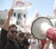 Oster-Streik Kanaren Kundgebung 1