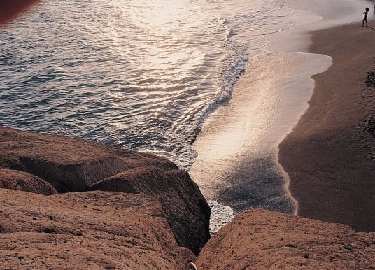 Blick auf den Playa del Duque in Costa Adeje