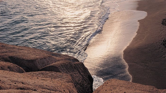 Blick auf den Playa del Duque in Costa Adeje