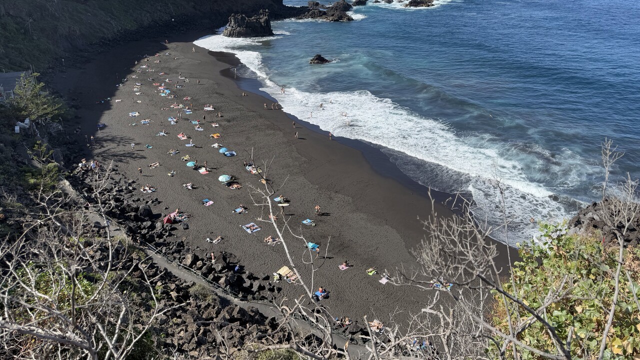 Strand-Tipp: Playa Bollullo in Teneriffas Norden