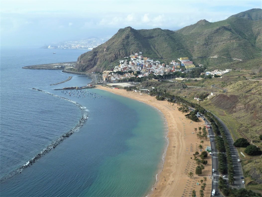 Playa de las Teresitas Strand Teneriffa