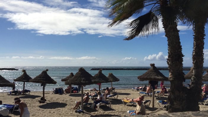 Playa del camison in Arona