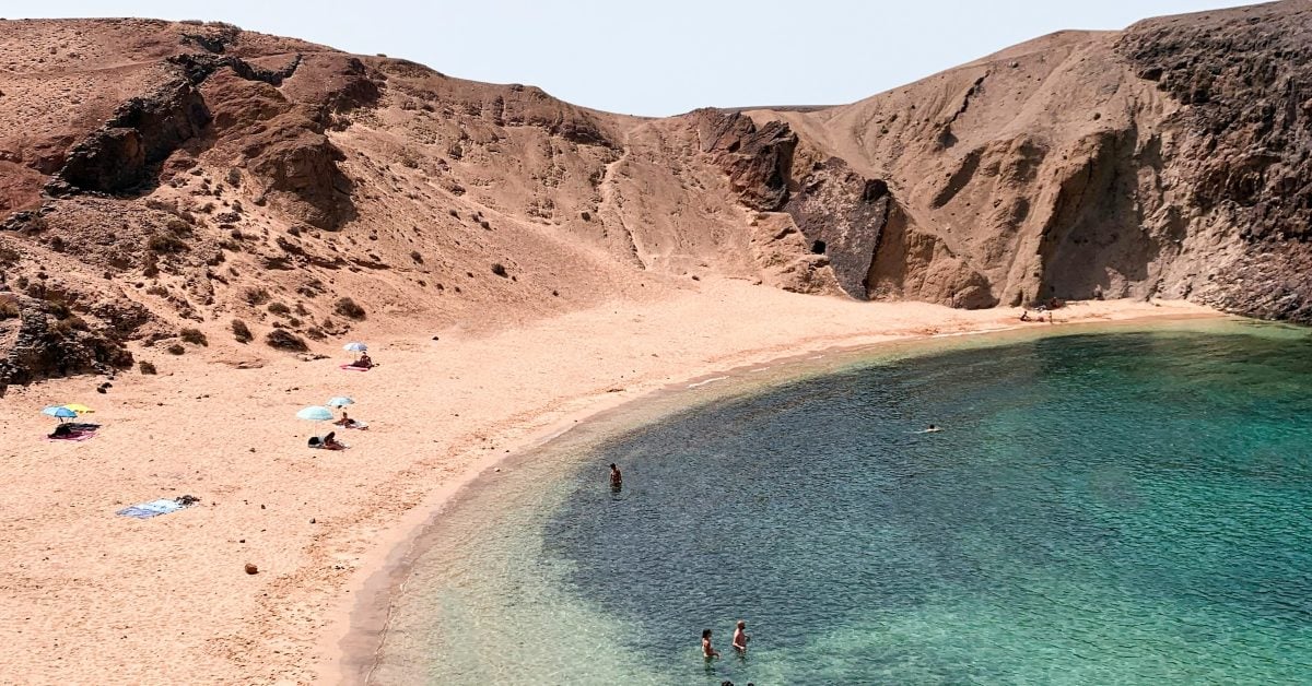 Playa de Papagayo auf Lanzarote gehört zu Europas Strand-Geheimtipps