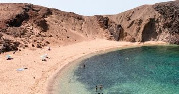 Playa de Papagayo auf Lanzarote gehört zu Europas Strand-Geheimtipps Playa Papagayo Lanzarote