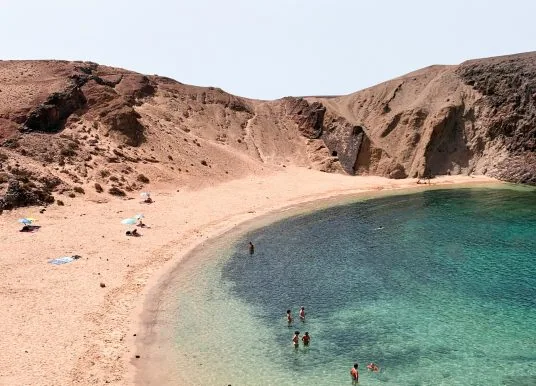 Playa de Papagayo auf Lanzarote gehört zu Europas Strand-Geheimtipps