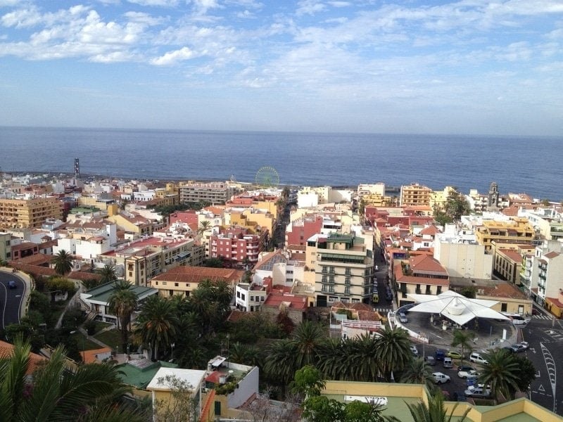Ein Blick über Puerto de la Cruz