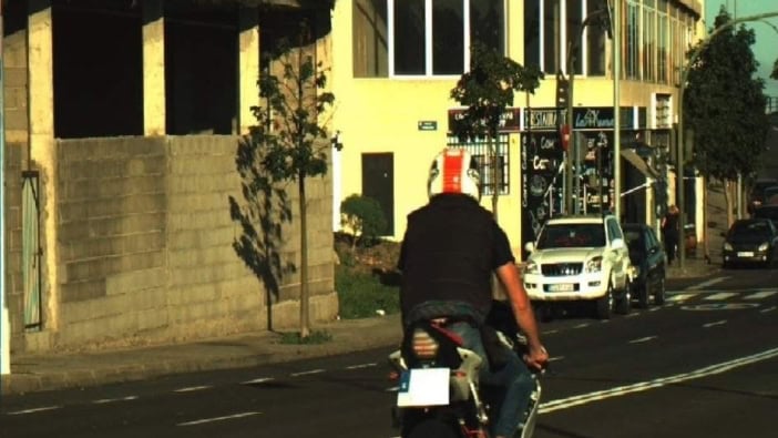 Radarkontrolle Teneriffa Santa Cruz Motorrad 112 40er-Zone
