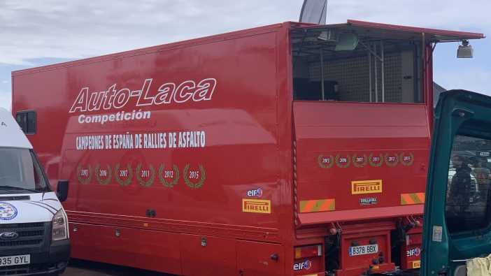 Rallye Teneriffa Norte Halt in Puerto de la Cruz Truck