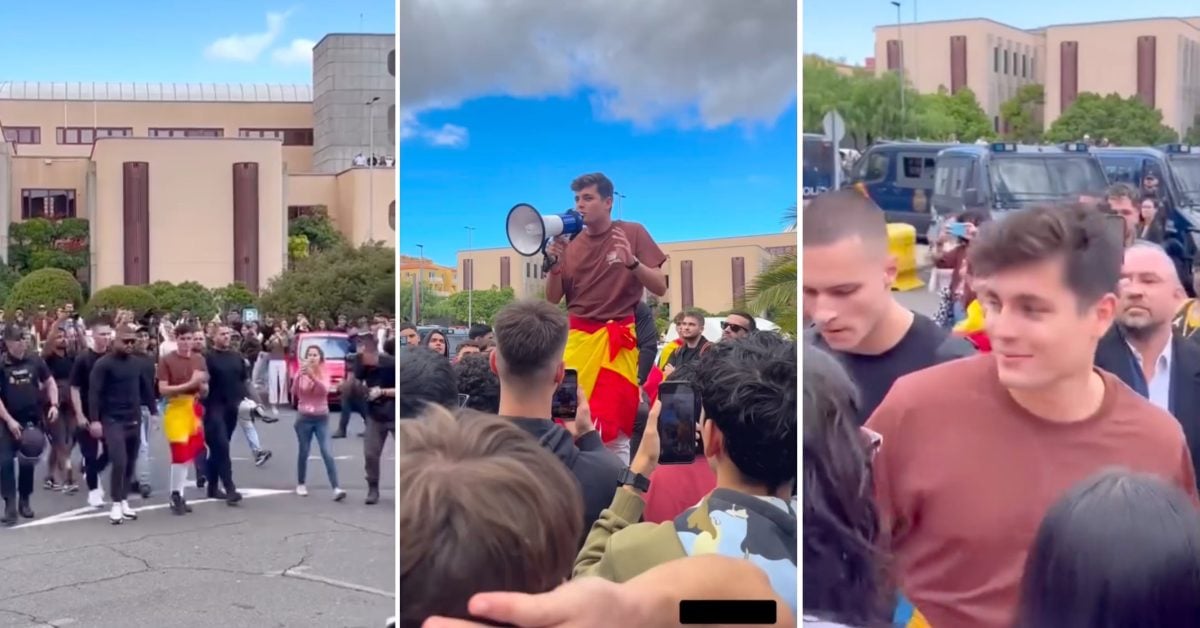 Umstrittener Polizei-Einsatz bei rechter Demo auf Teneriffa