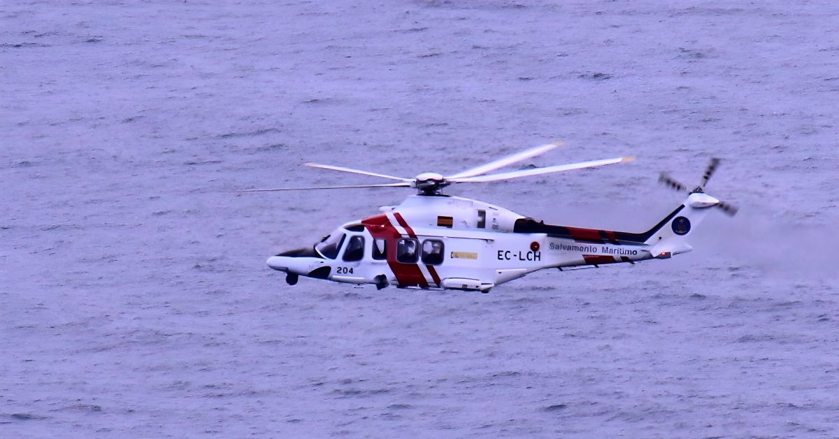 Welle zieht zwei Angler vor Lanzarote ins Meer