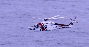 Rettungshubschrauber Meer Kanaren