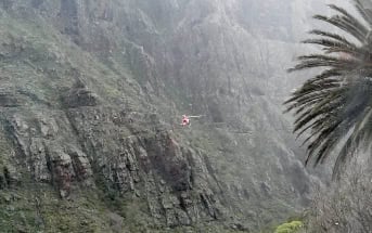 Rettungshubschrauber Suche Teneriffa Kanaren