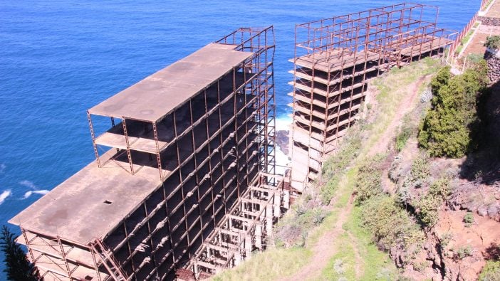 Rohbau Skelett La Matanza Teneriffa 2