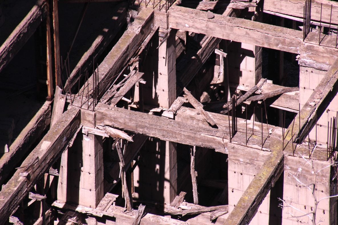 Rohbau Skelett La Matanza Teneriffa 3