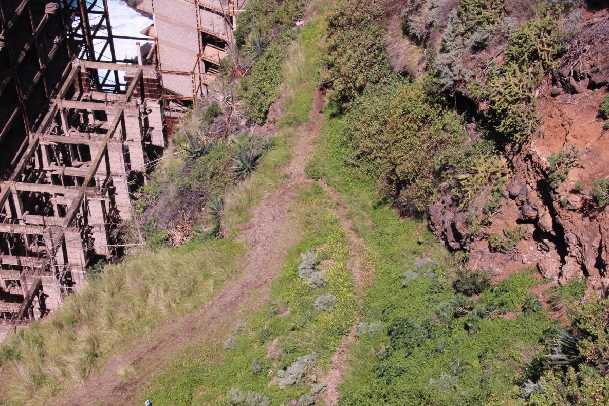 Rohbau Skelett La Matanza Teneriffa 4