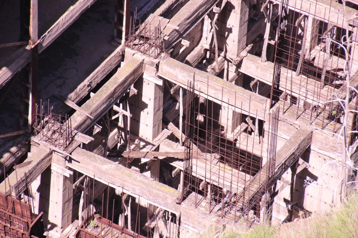 Rohbau Skelett La Matanza Teneriffa 7