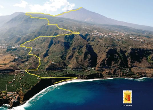 Route 040 Teneriffa wandern Los Realejos Teide