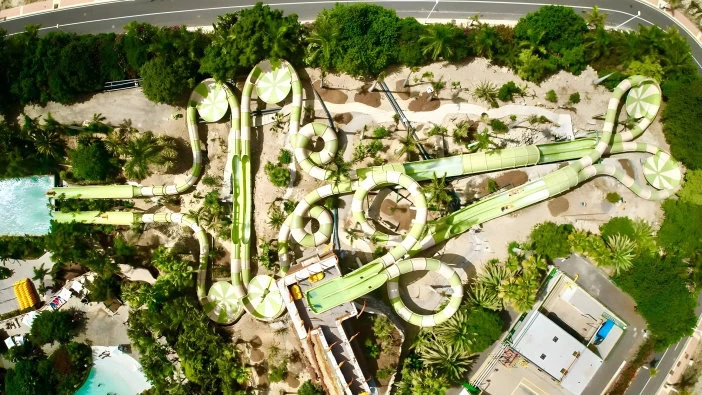 Saifa Siam Park Wasserrutsche Attraktion
