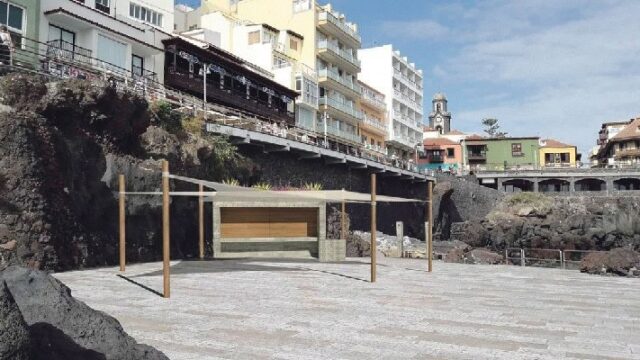 Neuer Kiosk für Playa San Telmo in Puerto de la Cruz
