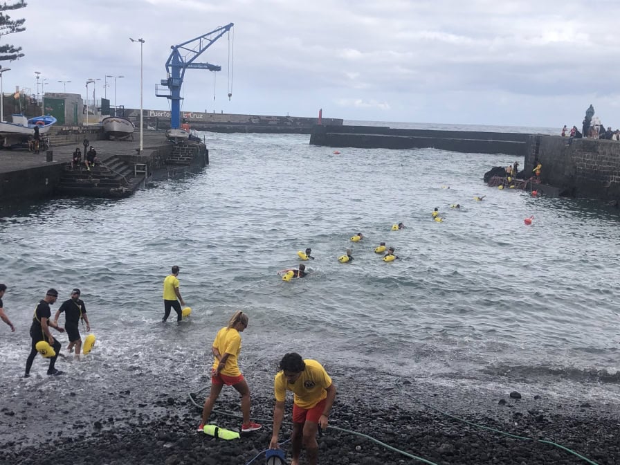 Spartan Teneriffa Puerto de la Cruz Schwimmer