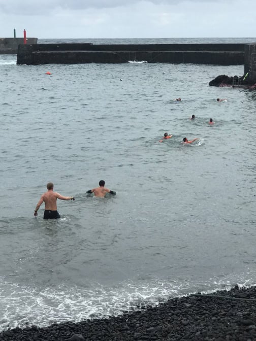 Spartan Teneriffa Puerto de la Cruz Schwimmen