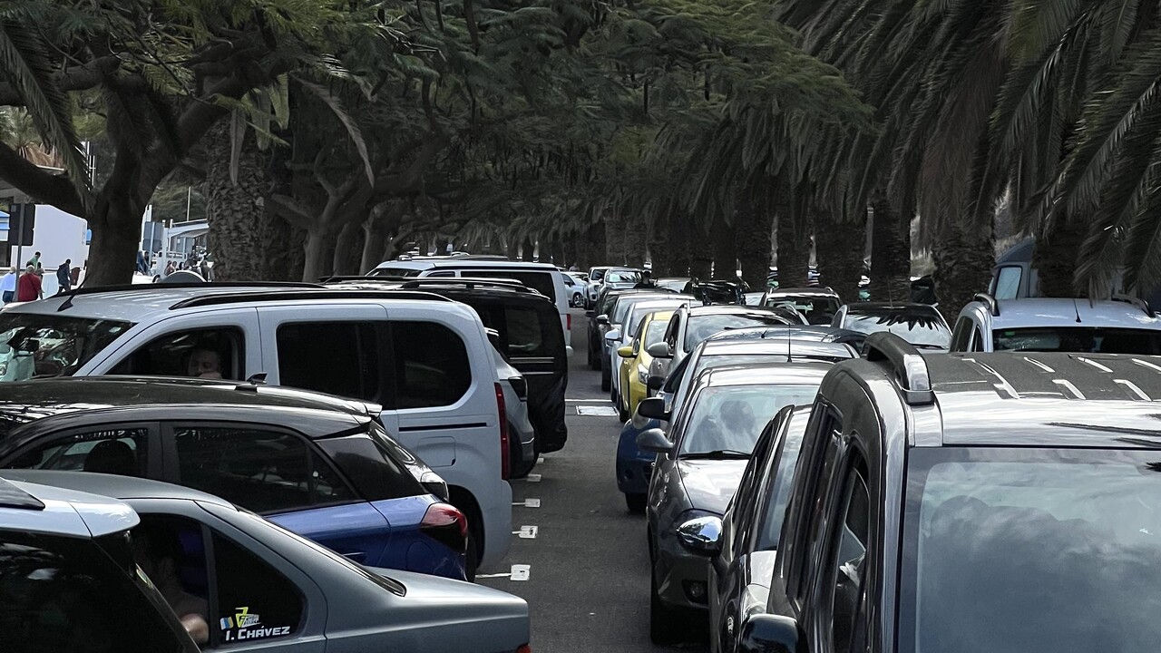 Anti-Stau-System an Playa de las Teresitas auf Teneriffa versagt zum Start