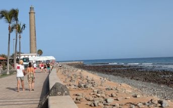 Steintürme Boulevard Oasis Maspalomas Gran Canaria