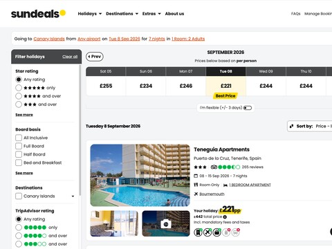 Sundeals TUI Kanaren Billigurlaub