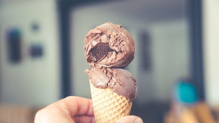 Schokoladen-Eis Kanaren
