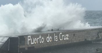 Sturm Wellen Teneriffa Puerto de la Cruz 2
