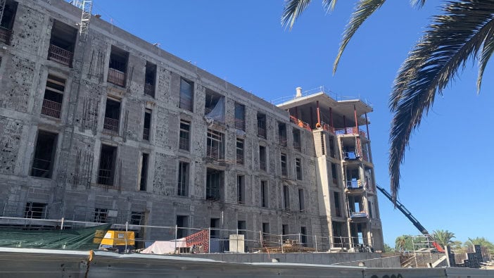 Taoro-Hotel Puerto de la Cruz Teneriffa Baustelle 5