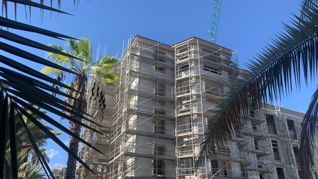 Taoro-Hotel Puerto de la Cruz Teneriffa Baustelle 6