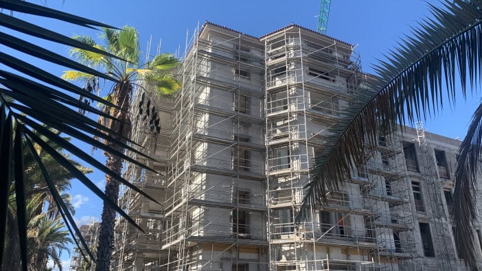 Taoro-Hotel Puerto de la Cruz Teneriffa Baustelle 6