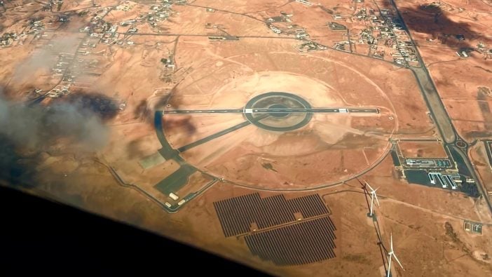 Technologiepark Fuerteventura Luftaufnahme