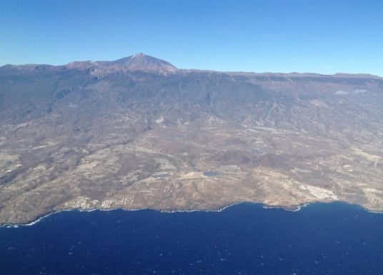 Teneriffa aus der Luft