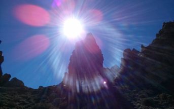 Teneriffa Teide Nationalpark Cañadas Sonne