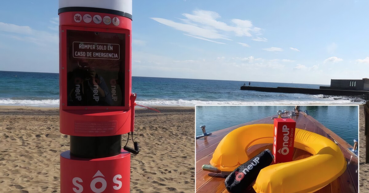 Dieses System hat zwei Menschen auf Gran Canaria das Leben gerettet