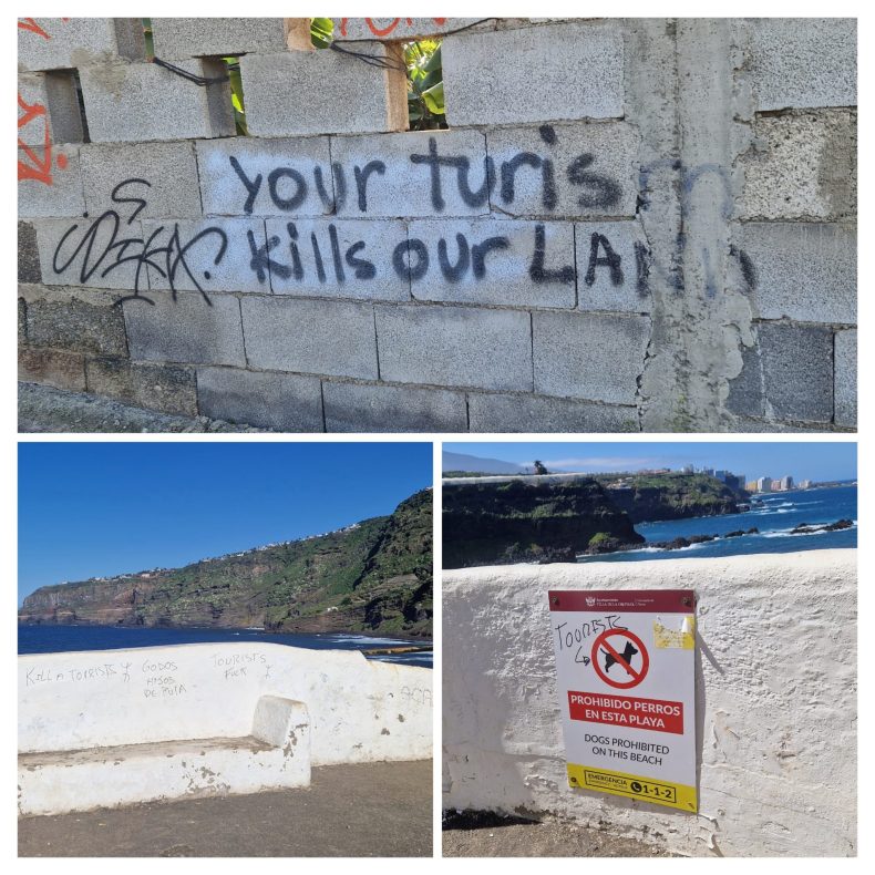 Touristenfeindlichkeit Kanaren Playa Bollullo Orotava Teneriffa Frank Lehnert