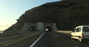 Teneriffa Autobahn TF-1 Tunnel