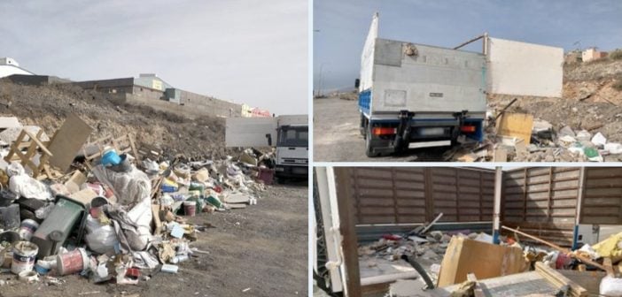 Teneriffa El Rosario Müll illegal