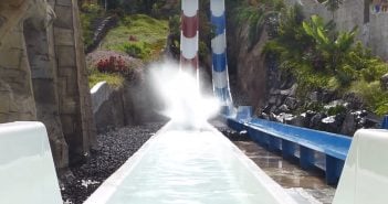 Teneriffa Turbo-Rutsche Wasserpark Kamikaze Aqualand Costa Adeje