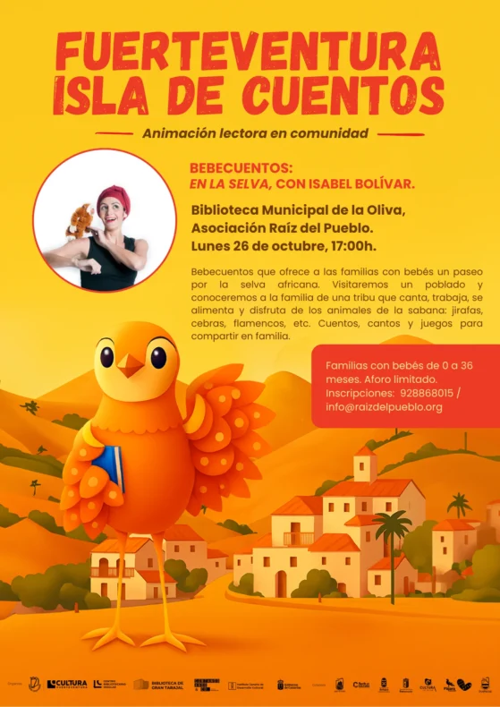Baby Stories: «En la selva» with Isabel Bolívar in La Oliva