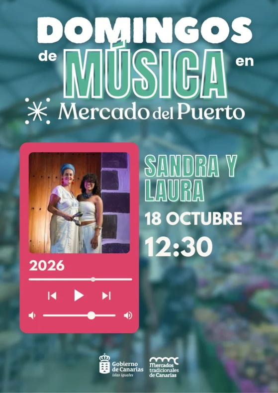 Domingos de Mercado mit Sandra und Laura