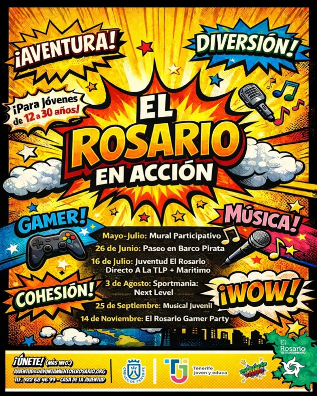 Fiesta de los gamers de El Rosario