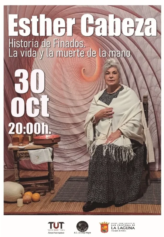 Esther Cabeza: Theaterabend «Historia de finados» in Tejina