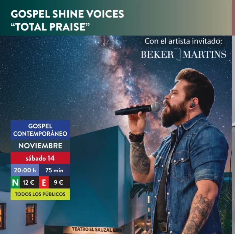 Total Praise: Concierto de gospel en El Sauzal