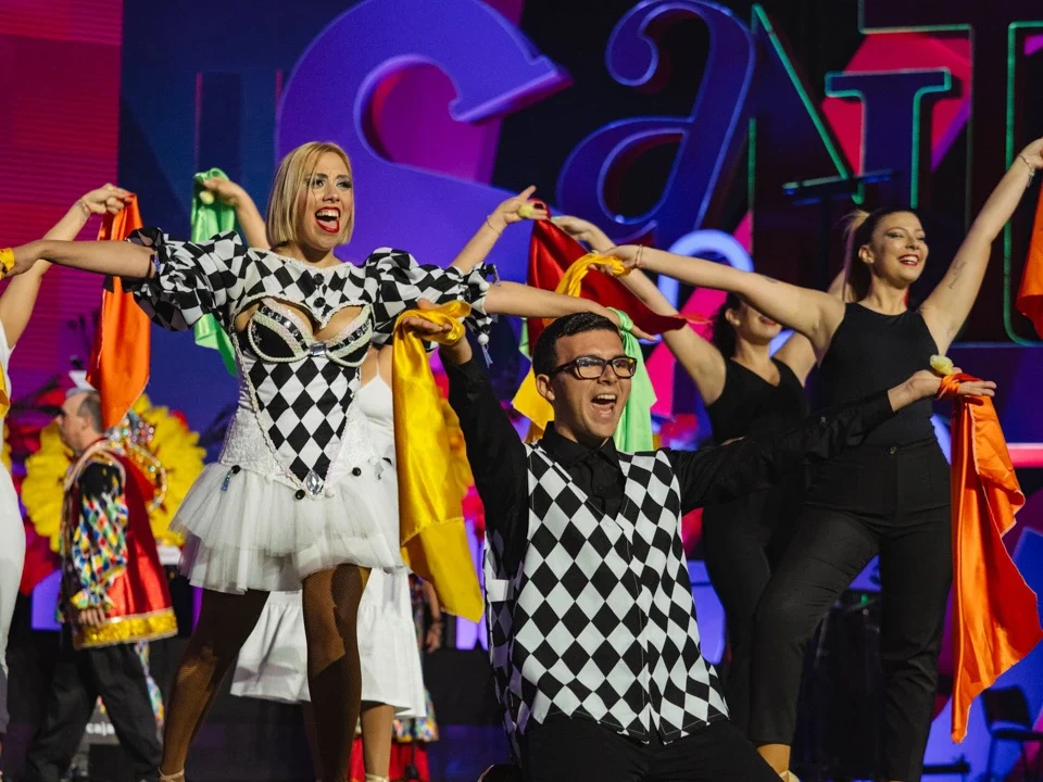 Music group competition at the Santa Cruz Carnival