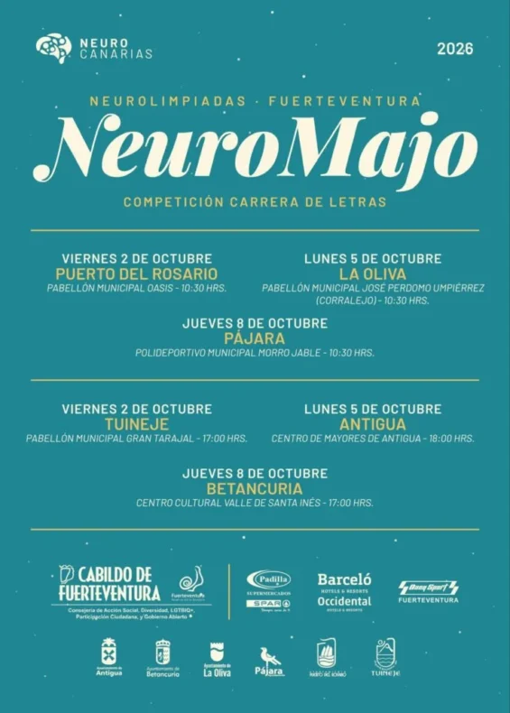 NeuroMajo Wettbewerb Carrera de Letras in Pájara