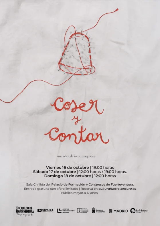 Coser y contar object theatre in Puerto del Rosario