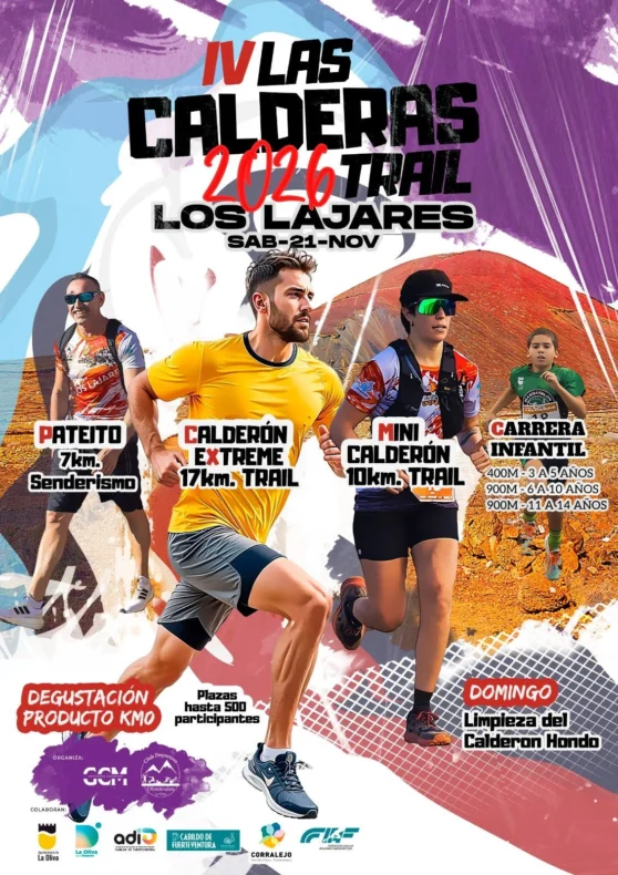 Las Calderas Trail in Lajares